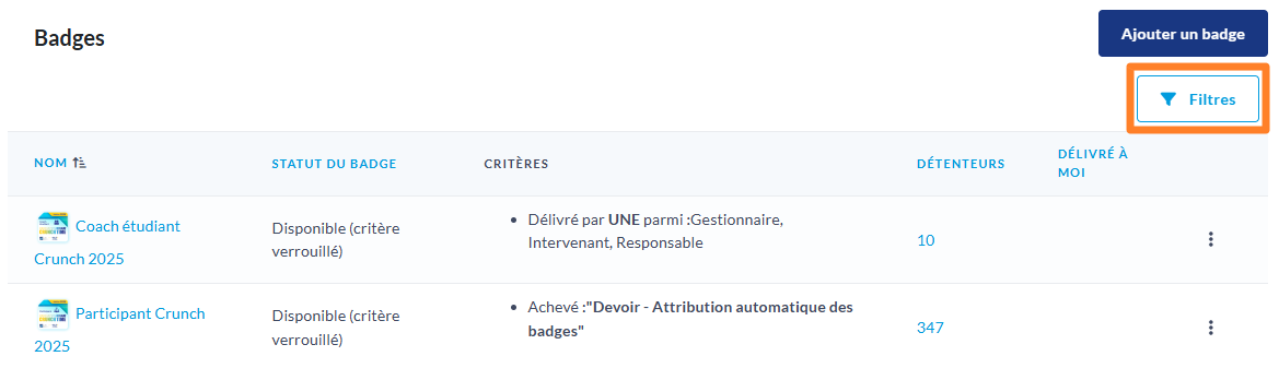 Badges